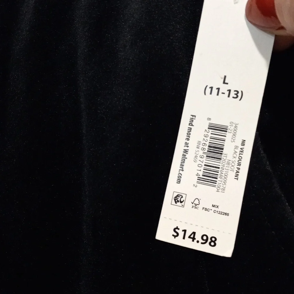 No Boundaries Embellished Jogger athleisure Pants black  high-rise black cozy - Picture 8 of 13